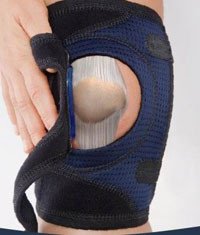 DJO Global 11-0260-4 Tru-Pull Lite Patella Femor, Right Sleeve, 21"-23.5" Thigh, 15"-17" Knee Center, 16"-18" Calf Size, Large