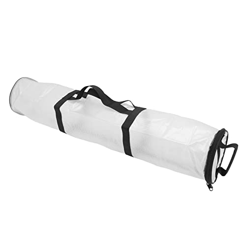 Naroote Wrapping Paper Storage, Wrapping Storage PVC Clear Wrapping Paper Storage Bag Wrap Simplify Wrap Storage Box for Closets, Under Beds, Or (Transparent White)