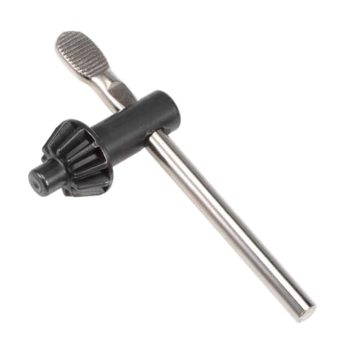 Llave de mandril cromada, vástago de 8mm 11 dientes para mandriles de 3-16mm