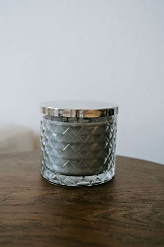 Gold Canyon™ - Driftwood Scented Candle, Three-Wick, Heritage Diamond-Cut Glass Jar, New & Improved Look 2022 #TOP21