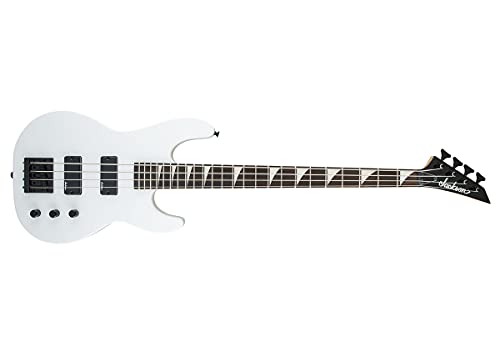 Jackson Js Series Concert Bass Js2, Snow White, Amaranth Fingerboard #TOP2