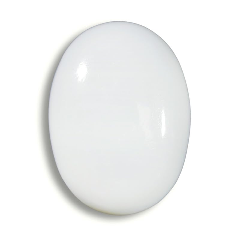 Pierre précieuse opale blanche authentique Opel Ratna coupe Small