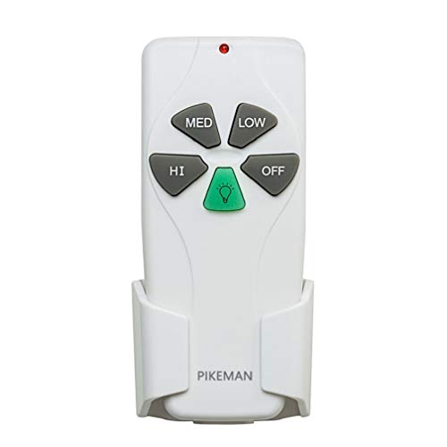 FAN-53T Ceiling Fan Remote Control Replacement for Hampton Bay Harbor Breeze Hunter 2AAZPFAN53T L3HFAN11T FAN-11T L3HFAN35T1 FAN-35T KUJCE9103 CHQ8BT7030T CHQ7030T UC7030T (Remote Only) -Pikeman