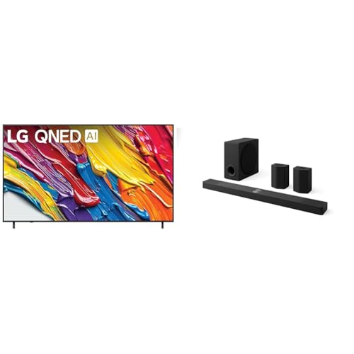 Image of LG 86-Inch Class QNED AI 4K QNED82A Series Smart TV (86QNED82AUA, 2025) S95TR 9.1.5-Channel TV Matching Home Theater Soundbar with Rear Surround Speakers and Wireless Subwoofer (2024 Model)