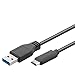 Price comparison product image Goobay 67999 USB-C to USB A 3.0 Cable, Black, 0.5 m Length