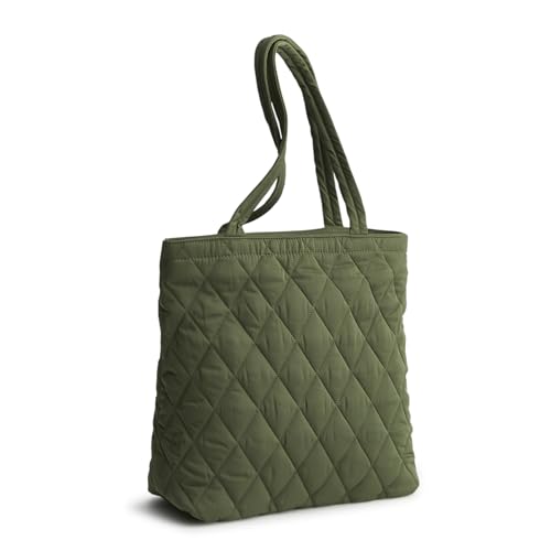 Vera Bradley Performance Twill Small Original Tote, Bronze Green