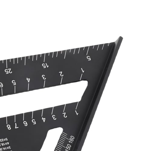Regla Triángulo de Ángulo Recto de Aluminio para Carpintería miniatura 6