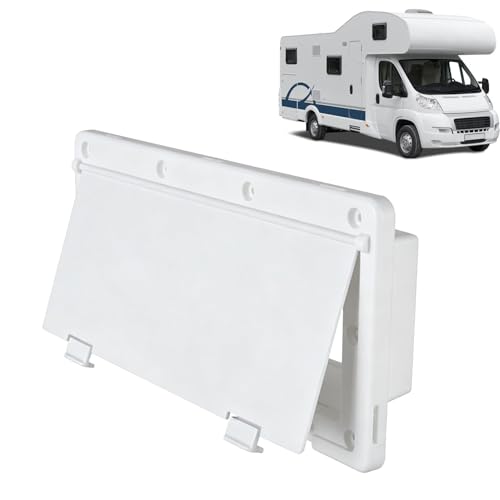 Cache-Évent de Cuisinière pour Camping-Car et Caravane Noir