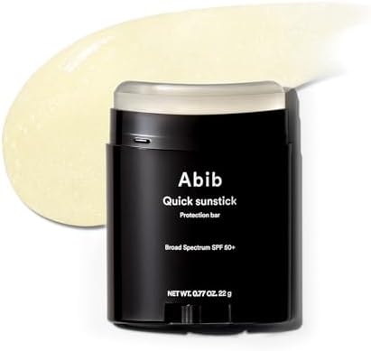 Abib Quick Sunstick Protection Bar SPF50+ 0.77 oz / 22 g (Glowing...