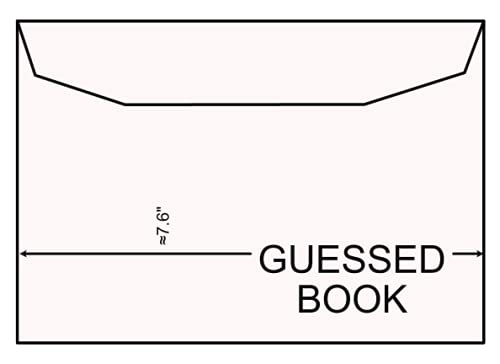 Guessed Book: Guest Book full of Backs of Envelopes