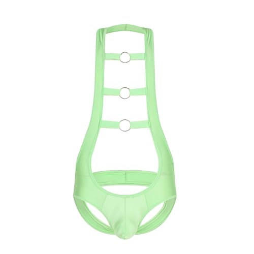 Lingerie For Men Sexy Slutty Jockstrap Underwear Set T Shaped Pants Leather Double Open Cut Color Mesh Low Waisted Briefs