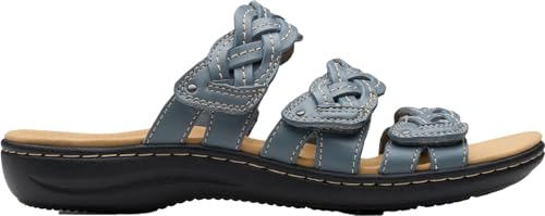 Image of Clarks Womens Laurieann Rio Flip-Flops Sandals Shoes