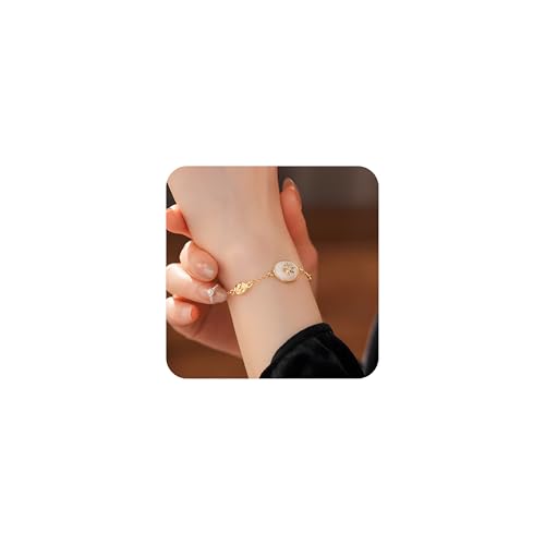 Women's Gold Bracelet, 18K Gold Plated Exquisite Bracelet