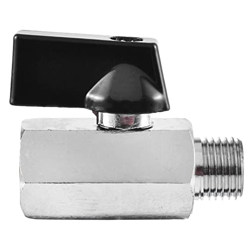 Vanne 1/4 bsp mâle femelle mini robinet à tournant sphérique en laiton - 6