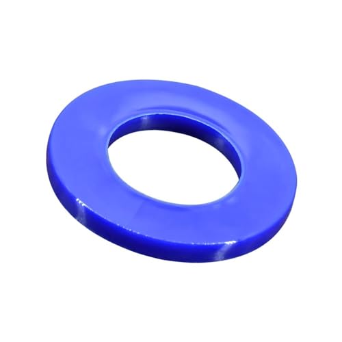 Rondelle plate M4 en nylon bleu 1000pcs pour isolation de vis