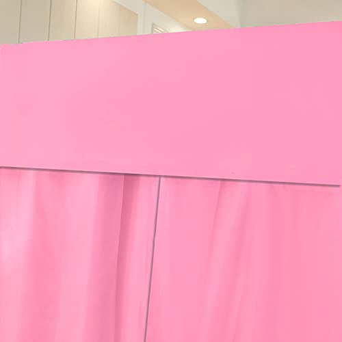 Mengersi Solid Four Corner Post Bed Curtain Canopy Princess Sheer Cover For Girls Boys Kids (Twin, Pink) #TOP4