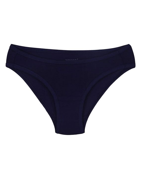 Image of LOURYN KOULYN Solid Low Rise Cotton Bikini Panty Pack(Pack of 3)