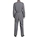 HISEA Men's Long Sleeve Coverall, Stain & Wrinkle Resistant Mens Work Coverall with Multi Pockets