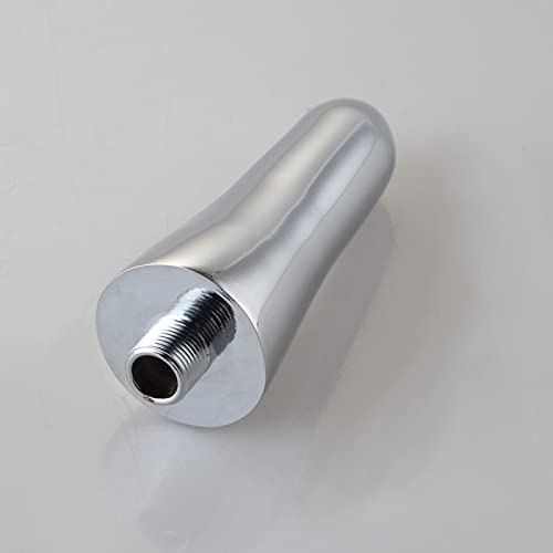 Bec de baignoire mural robinet de bain chrome sortie eau mitigeur - 5