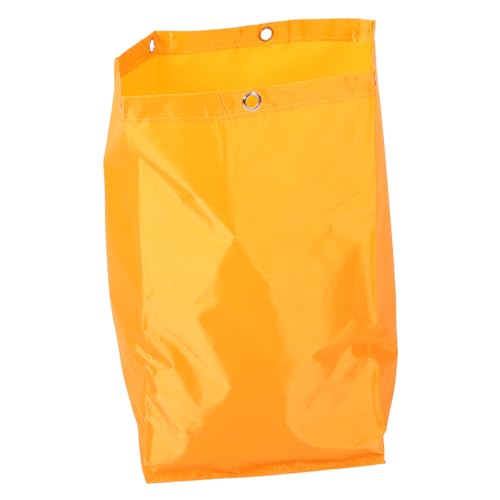 HAWILLOSCH Janitorial Cart Bag Reusable Cleaning Bag Wheels Canvas for Shopping Cart Janitorial Cleaning Caddy