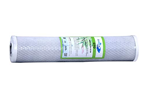 Image of IONIX Carbon Block Filter for Duo Tank Water Filtration, Dual Filter, Sediment, Scaling & Hard Water Treatment (Pack of 1)