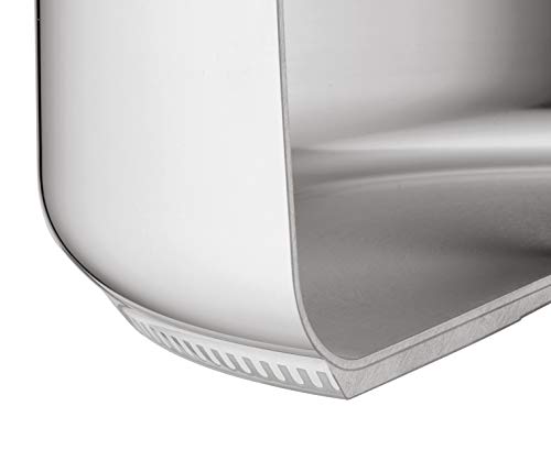 Lagostina Accademia Lagofusion Casserole with 2 Handles and Lid, Stainless Steel, Silver, 16 cm - Image 4