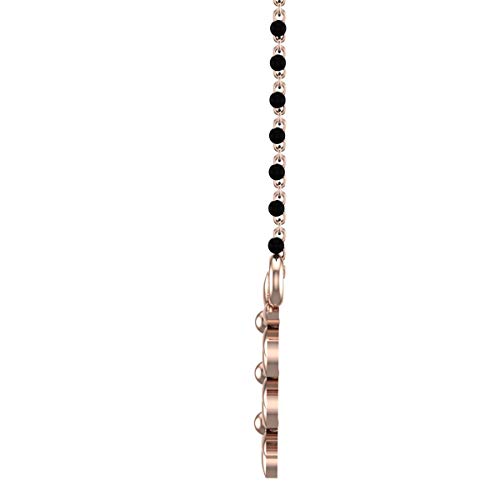 Image of DISHIS 14k Rose Gold Mangalsutra for Women