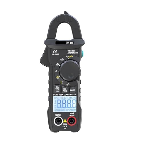 Pinza Amperimétrica Digital, Pinza Amperimétrica Pequeña AC-DC ZT-QS7 de Alta Precisión para Voltaje Resistencia Diagnóstico Automotriz miniatura 1