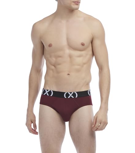 2(X)IST mens (X) Modal 4-pack No Show Brief2