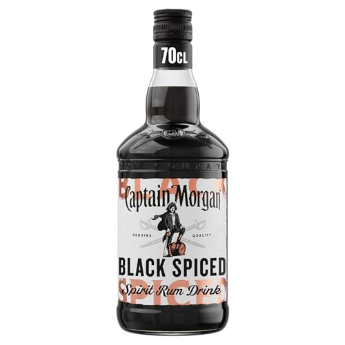 Captain Morgan Black Spiced |Premium Spirit Drink mit karibischem Rum | fein würzig | pur auf Eis oder in Cocktails | 40% | 700ml für 21,18 EUR (-22%) statt 27,29 EUR bei amazon.de Bild: Captain Morgan Black Spiced |Premium Spirit Drink mit karibischem Rum | fein würzig | pur auf Eis oder in Cocktails | 40% | 700ml für 21,18 EUR (-22%) statt 27,29 EUR bei amazon.de
