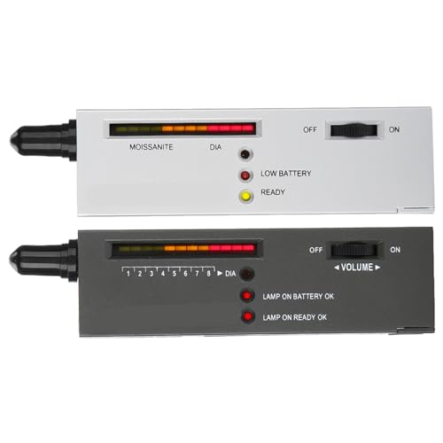 Juego de Herramientas de Prueba, LED Detector de Diamantes Selector, Gemas Dureza de Piedras Herramienta de Prueba Probadores de Diamantes