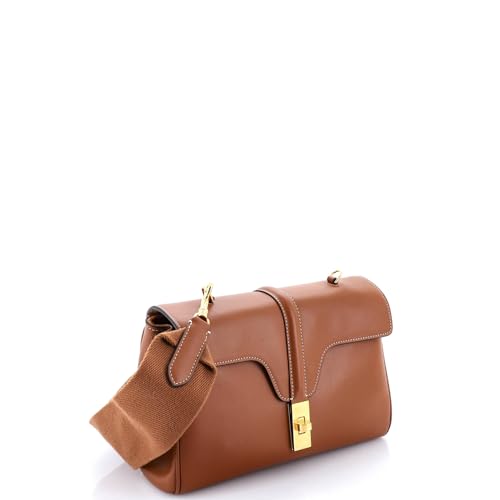 Pre-Loved Soft 16 Bag Smooth Calfskin Teen, Brown2