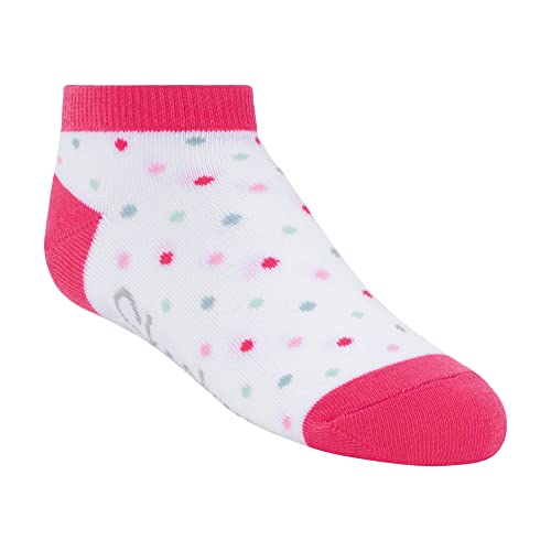 Image of Skechers Girls' 6 Pack Low Cut Socks