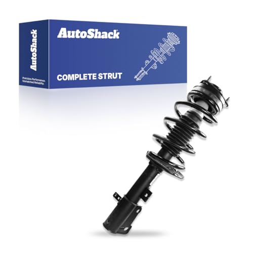 AutoShack Front Complete Strut & Coil Spring Assembly - Passenger Side for Dodge & Chrysler, Avenger 2008-2014 200 2011-2014 Sebring 2007-2010, AWD FWD L4 2.4L V6 2.7L 3.5L 3.6L