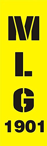 ARWY® car Stickers MLG 1901 Yellow Background Vertical Bike Classic 350 Bike, 500 Black Stem, Visor, Chaise, Car, Windows, Rear, Sides, Hood, Bumper Sportive Sticker_ARE162