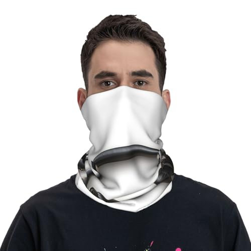 Neck Gaiter Face Mask UV Protector Scarf Breathable Windproof Face Cover Earphone Balaclava Summer Cooling Gator Cover Seamless Bandana Head Wrap for Men Women2