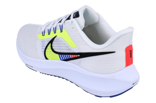 Nike Men's Air Zoom Pegasus 39 Running Shoe, White/Black-Summit White-Volt, 8.5 M US2