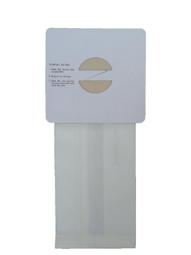 50 Castex, Nobles, Tennant Commercial Allergy Backpack, Canister, Tank Vacuum Cleaner Bags 611780, 613325, Nobles Portapac 1& 2, Nobles Strap-A-Vac II, Tennant, 3000/3050, Castex, 900005 Portapac