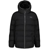Under Armour Kids Pronto Puffer Jacket Juniors Long Sleeve Black/black 12-13 Years