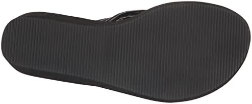 Nine West Women's Spins Wedge Sandal, Black, 10 | Image 3