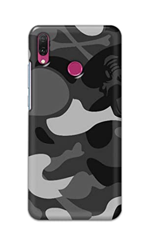 Image of Printed Hard Back Cover Case for Huawei Y9 2019 Back Cover (Army Pattern) -1302