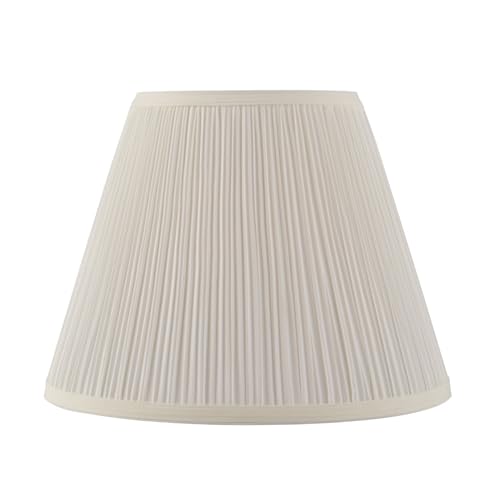 Transitional Off-White Lamp Shade, 7 x 13 x 10 Top Slant - For Aspen Creative Audience