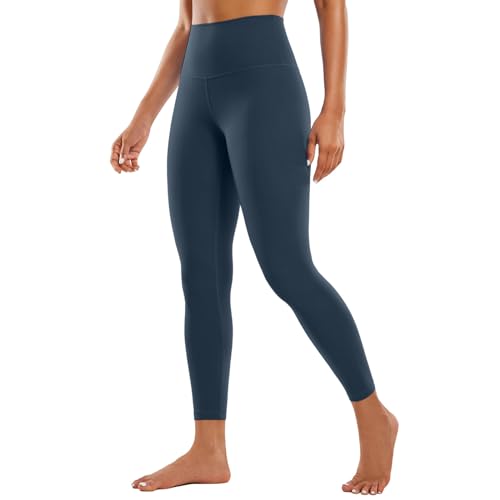 Pantalones de yoga para mujer: mallas de cintura alta sin bolsillos para correr y uso diario