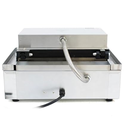 DAOHHFO Sandwichmaker, Kommerzielle Sandwich Maker 1500W Panini Presse Grill für Brot Toaster Sandwichtoaster mit Thermostat und Timer für Burger、Panini、Bäckereien、Restaurants – Bild 5
