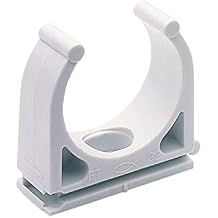 fischer - Clip Ft 16. PVC Clip or Clamp for Cable Attachment. 100 Pack