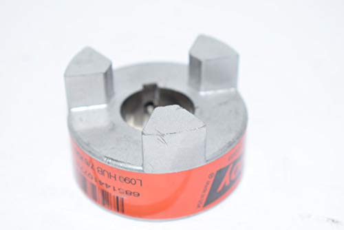 LOVEJOY 68514410775 3/16 INCH X 3/32 INCH Keyway, 7/8 BORE Size, 9000 RPM, Coupling Size: L090, ELASTOMERIC Member: NBR Rubber, HUB Style: 1, JAW Coupling HUB, Nominal Torque: 144 in-LB, SINTERED