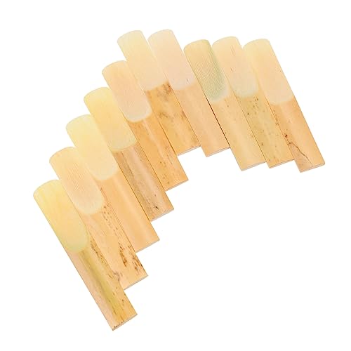 Totority 5sets Clarinet Reeds for Beginners Saxophone Musical Instrument Set Fine Craftsmanship 10pcs*5