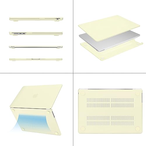Image of MOSISO Compatible with MacBook Air 15 inch Case M5 M4 M3 M2 2026 2025-2023