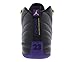 Jordan Boy's Air 12 Retro (Big Kid) Black/Field Purple/Metallic Gold/Taxi 5 Big Kid M