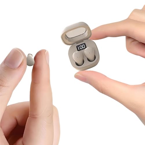 Discreet Mini Invisible Earbuds Wireless Bluetooth Micro Hidden Sleep Tiny Small Earbuds for...